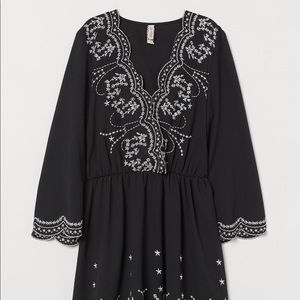 H&M embroidered dress - NEW